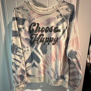 Choose Happy pullover